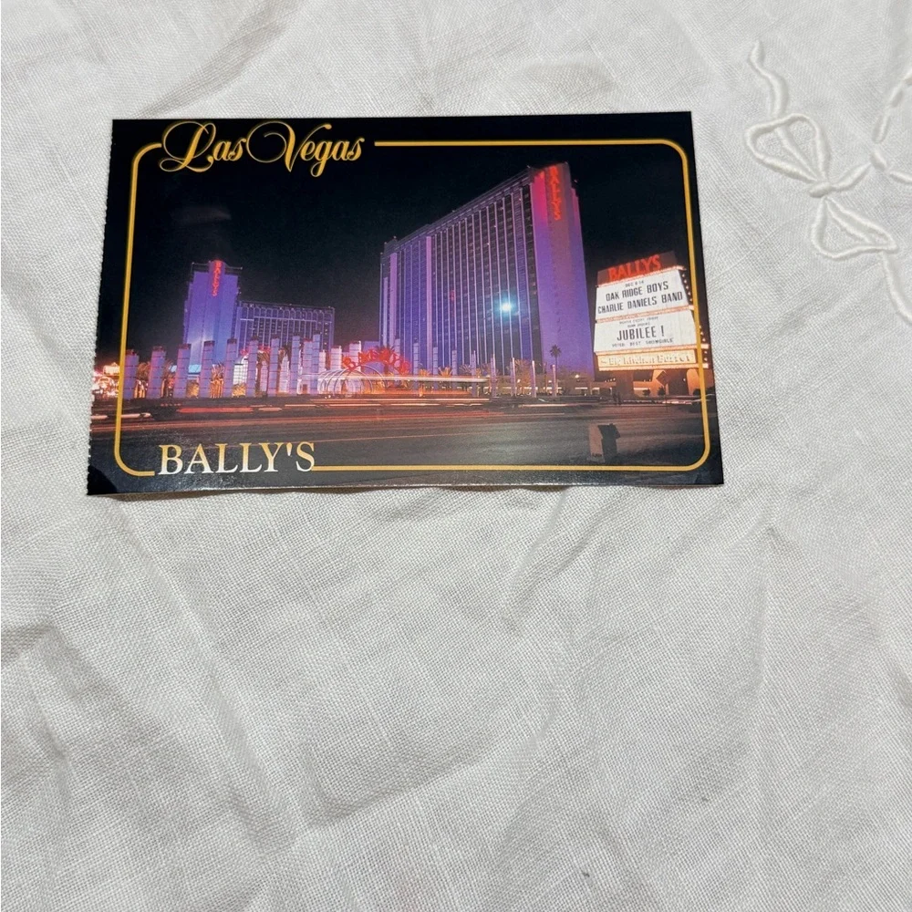 1990’s Las Vegas Postcard‎ Lot (5) MGM Grand, Riviera, Bally’s, CC, Collectible